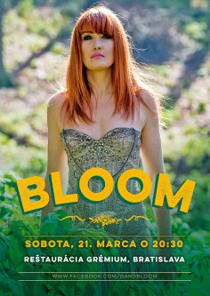 Koncertný poster<br>BLOOM