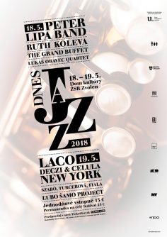 Poster <br>„Dnes Jazz 2018“