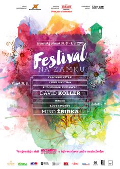 Poster <br>„Festival na zámku“