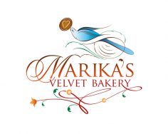 Logotyp „Marika’s Velvet Bakery“