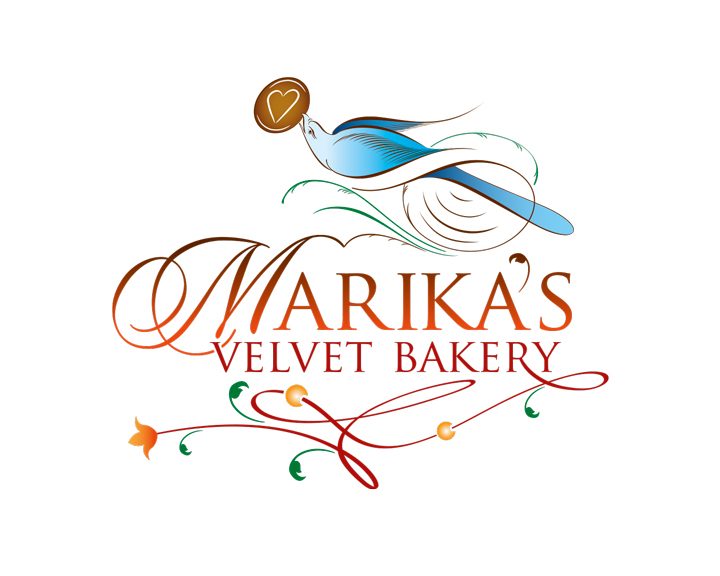 Logotyp „Marika’s Velvet Bakery“