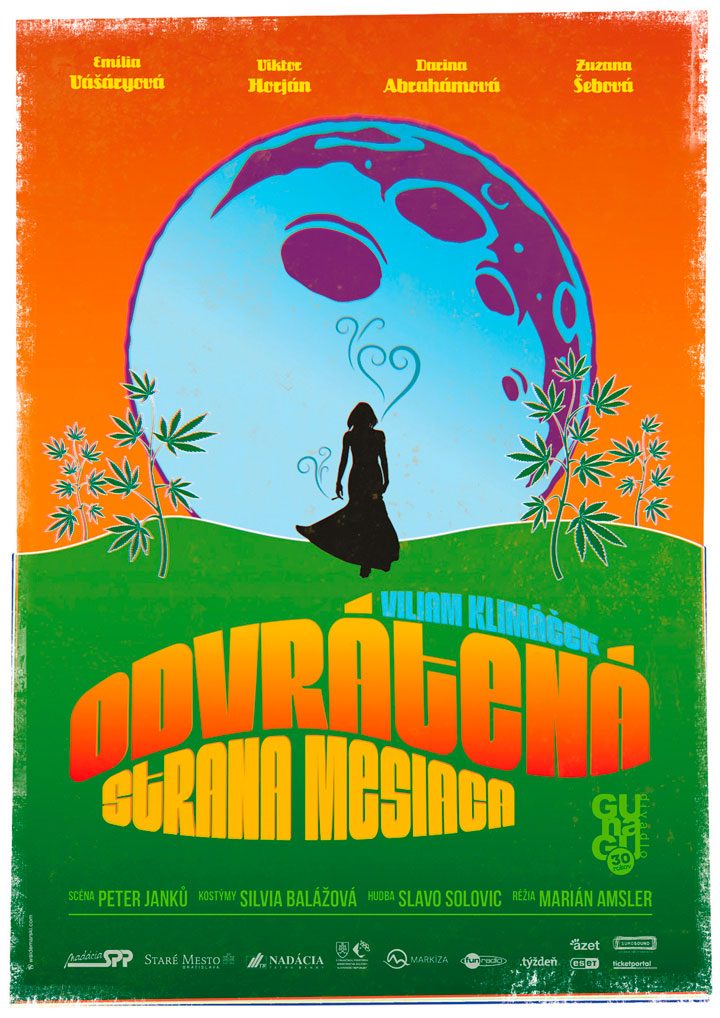 Poster<br> GUnaGU<br>“Odvrátená strana mesiaca”