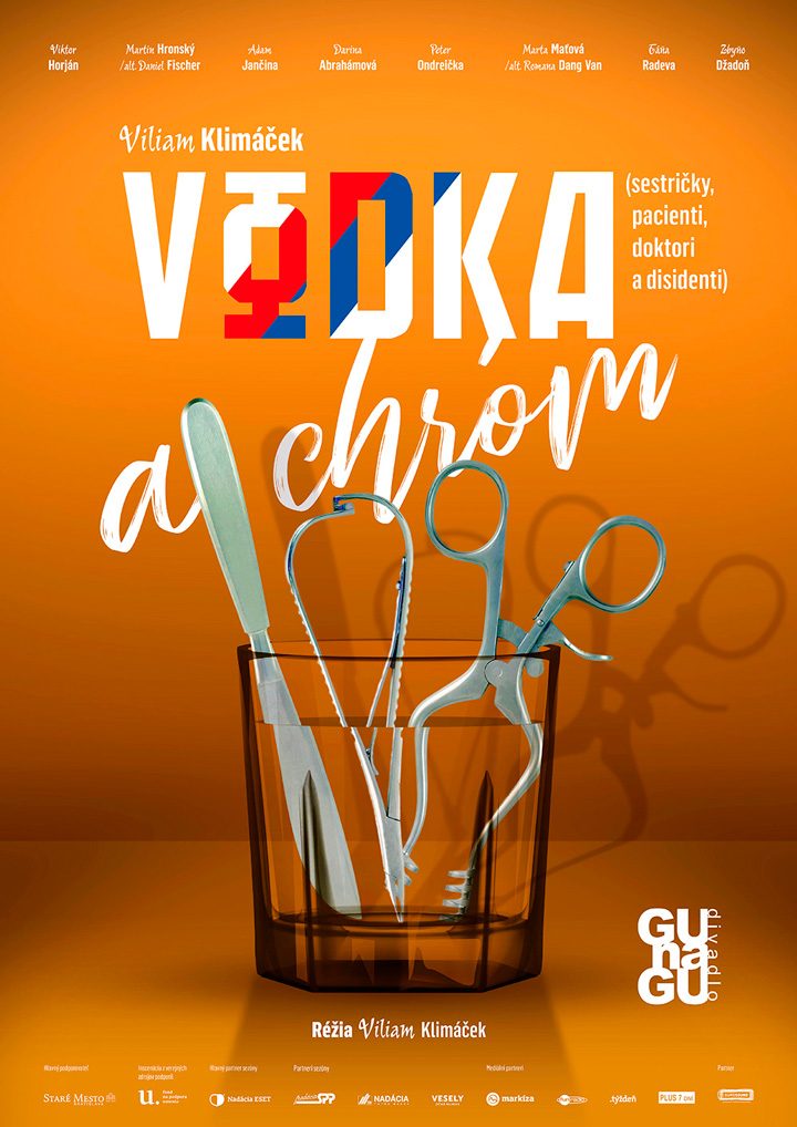 Poster <br>GUnaGU <br>„Vodka a chróm“
